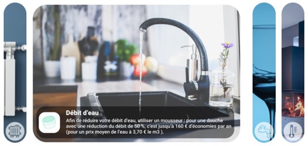 ecran conseil economies portail client gms trybatec individualisation charges eau chauffage copropriete